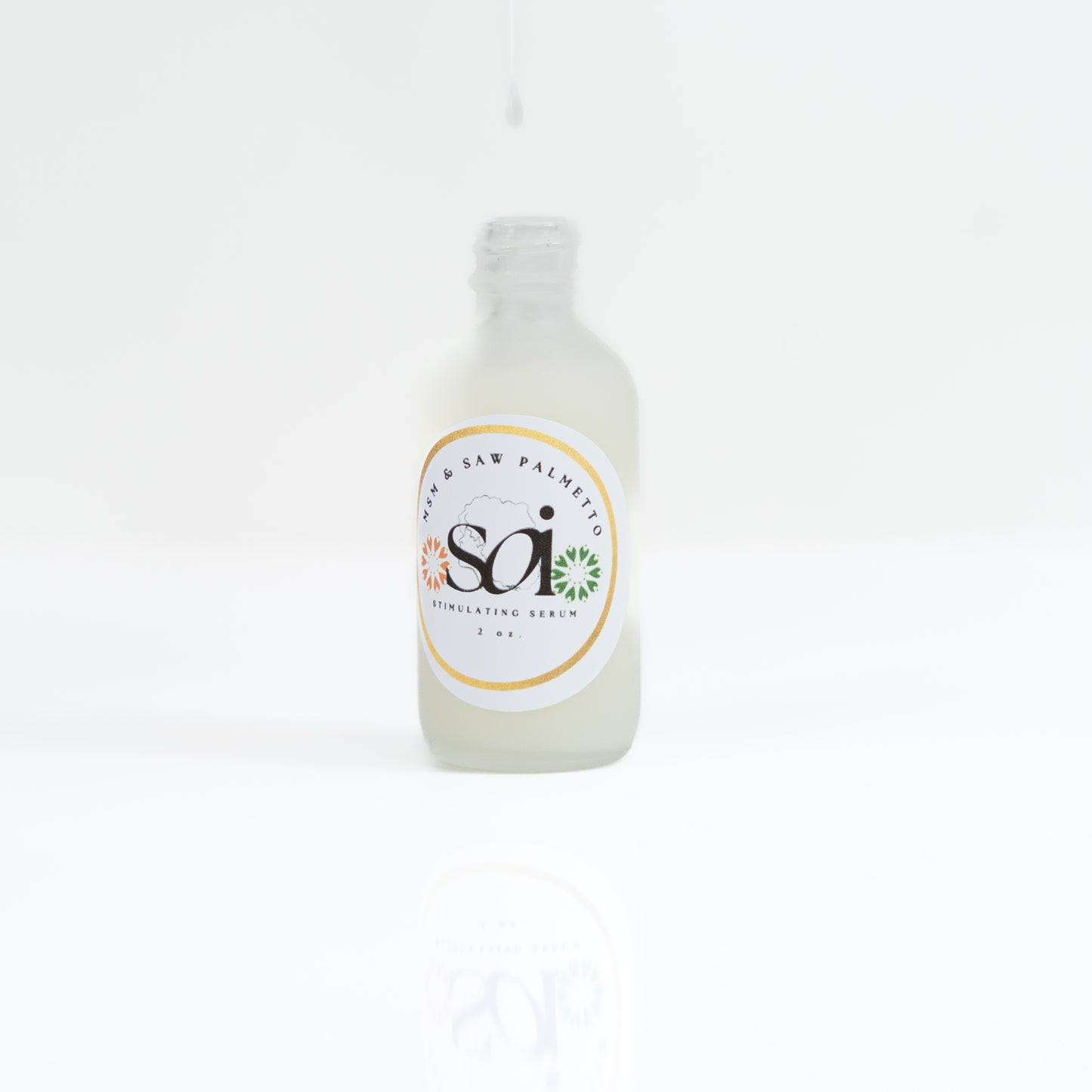 Saw Palmetto Hair Growth Serum: MSM & Tea Tree Oil, Scalp Health