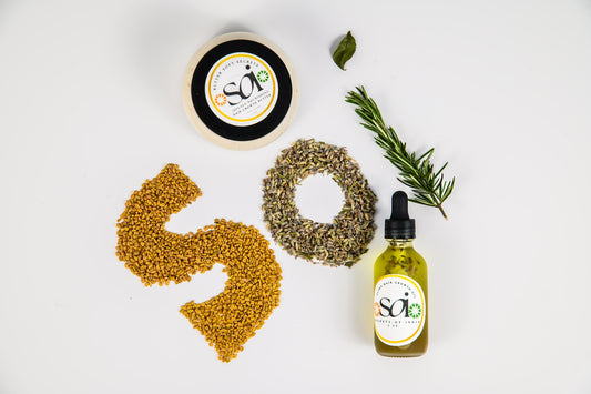 The Length Retainer Bundle - Infused Mango Butter & Ayurvedic Hair Oil